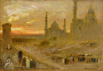 Kairo vom Tor der Zitadelle aus